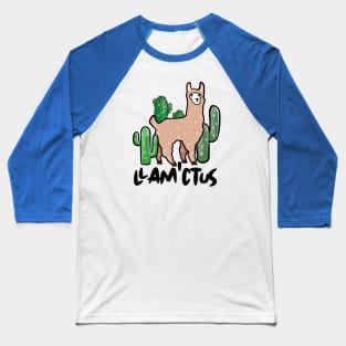 Camouflage art level 100 LLAM'CTUS. Llama lover gift Baseball T-Shirt